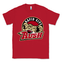 Red Rapid City Rush Classic Tee - linhVisuals