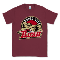 Burgundy Rapid City Rush Classic Tee - linhVisuals