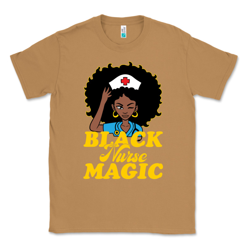 Womens Black History Month Nurse Juneteenth Medical Afro African Classic Tee by linhVisuals | Teevron