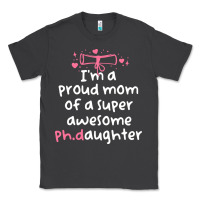 Smoke proud mom phd graduation family super awesome ph Classic Tee - linhVisuals