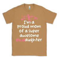 Toasted Coconut proud mom phd graduation family super awesome ph Classic Tee - linhVisuals