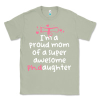 Matcha proud mom phd graduation family super awesome ph Classic Tee - linhVisuals