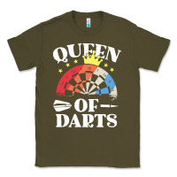 Army Green darts shirts for women dart throwing league Classic Tee - linhVisuals