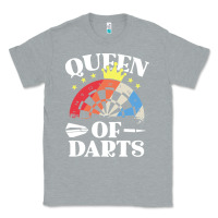 Heather Grey darts shirts for women dart throwing league Classic Tee - linhVisuals