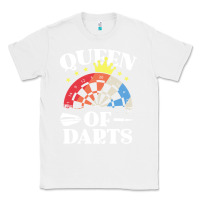 White darts shirts for women dart throwing league Classic Tee - linhVisuals
