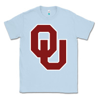 Dusty Blue oklahoma sooners Classic Tee - linhVisuals