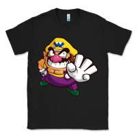 Black super wario land Classic Tee - linhVisuals