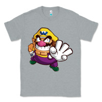 Heather Grey super wario land Classic Tee - linhVisuals
