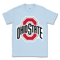Dusty Blue football Classic Tee - linhVisuals