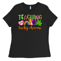Black teaching lucky charms Ladies Tee - Artiststas