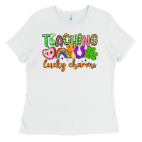White teaching lucky charms Ladies Tee - Artiststas