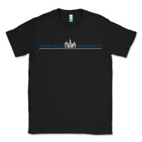 Black The seton hall university Classic Tee - linhVisuals
