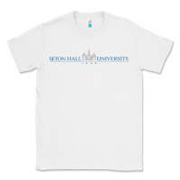 White The seton hall university Classic Tee - linhVisuals