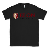 Black Elon University Classic Tee - linhVisuals