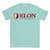 Seafoam Elon University Classic Tee - linhVisuals