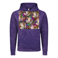 Cloud Purple merino ram tie dye tumbler Vintage Hoodie - BarkalooDesign