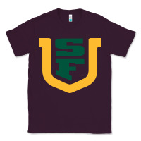 Plum the usf dons Classic Tee - linhVisuals