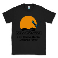 Black jd canoe rental Classic Tee - linhVisuals