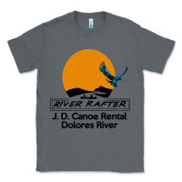 Charcoal Heather jd canoe rental Classic Tee - linhVisuals