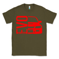 Army Green evo car Classic Tee - linhVisuals