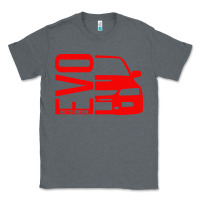 Charcoal Heather evo car Classic Tee - linhVisuals