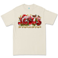 Bone Jesus The Reason For The Season Premium Tee - CowhideDigitalArt