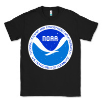 Black noaa national oceanic Classic Tee - linhVisuals
