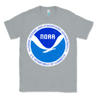 Heather Grey noaa national oceanic Classic Tee - linhVisuals