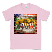 Bubblegum Pink patriotic mini  tumbler Classic Tee - BarkalooDesign
