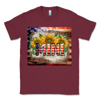 Burgundy patriotic mini  tumbler Classic Tee - BarkalooDesign