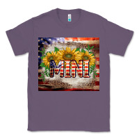 Lavender patriotic mini  tumbler Classic Tee - BarkalooDesign