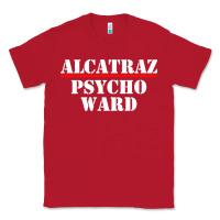 Red alcatraz Classic Tee - linhVisuals