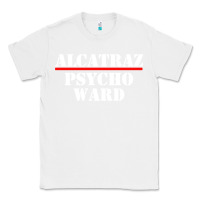 White alcatraz Classic Tee - linhVisuals
