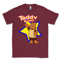 Burgundy teddy ruxpin Classic Tee - linhVisuals