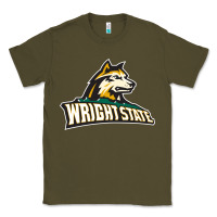 Army Green Wright State Raiders, Merch Classic Tee - linhVisuals