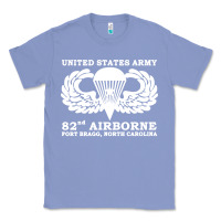 Colony Blue army 82nd airborne Classic Tee - linhVisuals