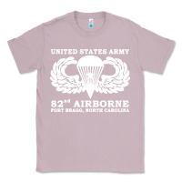 Lilac army 82nd airborne Classic Tee - linhVisuals
