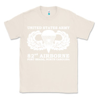 Natural army 82nd airborne Classic Tee - linhVisuals