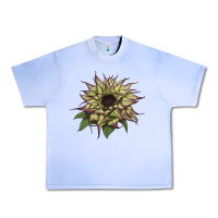 Grape Ice sun   fill purple sunflower Urban Heavy Tee - LillyAllenDesigns