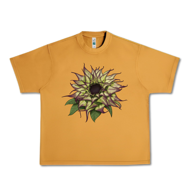 Sun   Fill Purple Sunflower Urban Heavy Tee by LillyAllenDesigns | Teevron