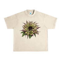 Sandshell sun   fill purple sunflower Urban Heavy Tee - LillyAllenDesigns