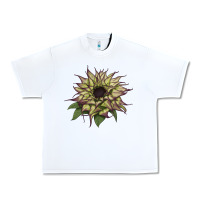 White sun   fill purple sunflower Urban Heavy Tee - LillyAllenDesigns