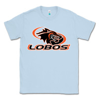 Dusty Blue los amigos high school Classic Tee - linhVisuals