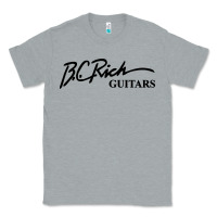 Heather Grey bc rich guitar Classic Tee - linhVisuals