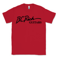 Red bc rich guitar Classic Tee - linhVisuals