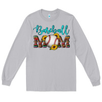 Moon Dust western leopard serape wooden sunflowers  turquoise glitter mom baseba Long Sleeve Tee - Artiststas
