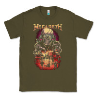 Army Green Sidoel Rock Shop Classic Tee - linhVisuals