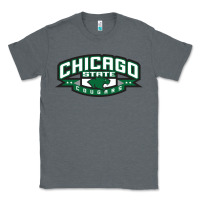 Charcoal Heather chicago state cougars (2) Classic Tee - linhVisuals