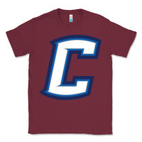 Burgundy creighton bluejays wordmark Classic Tee - linhVisuals