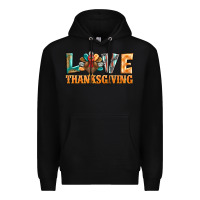 Black love thanksgiving western turkey Premium Hoodie - BarkalooDesign